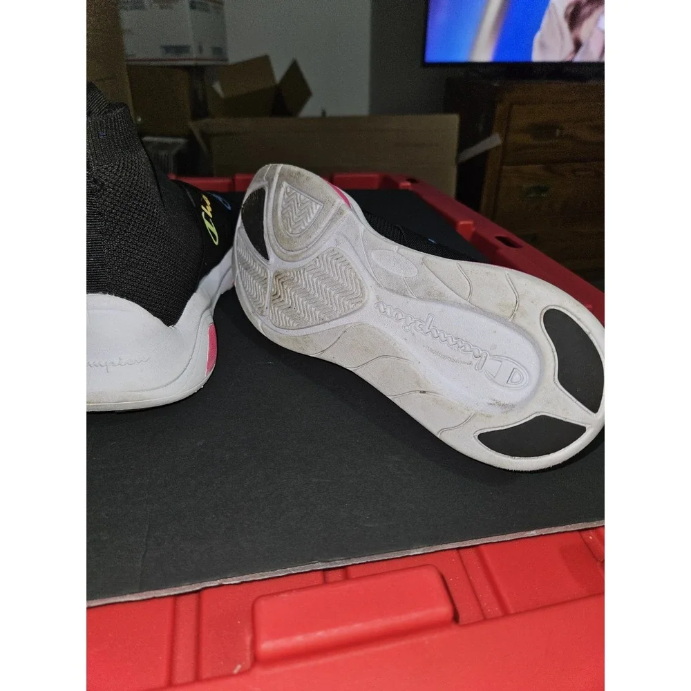 Size 6 Boys Champion High‎ Tops Slip On No Tie